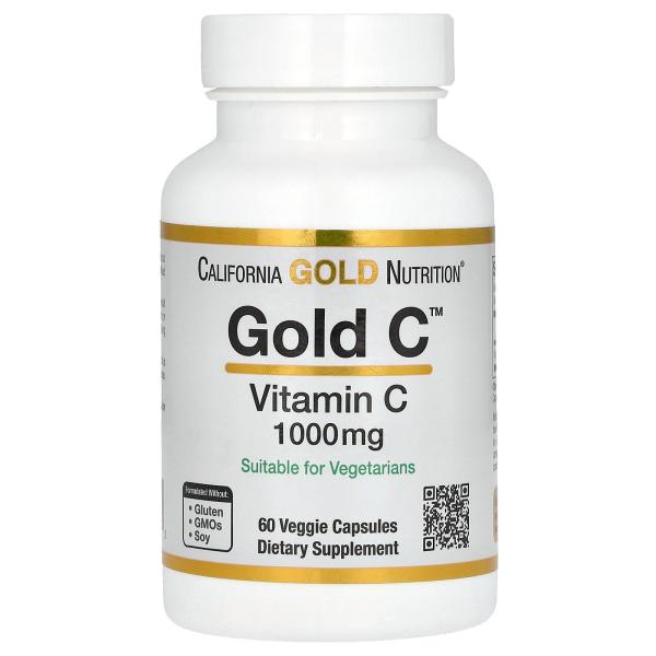 California Gold Nutrition, Gold C（ゴールドC）、ビタミンC、1,0...
