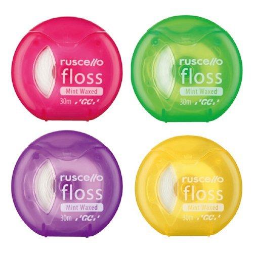 ジーシー(GC) ルシェロ フロス ミントワックス 30ｍ (3個)