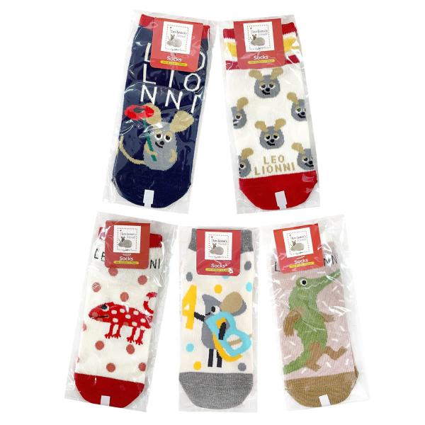 レオレオニ フレデリック 靴下 くつした ソックス OPP袋入り レディース (約22?25ｃｍ) ...