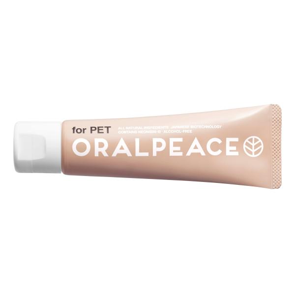 ORALPEACE(オーラルピース) フォーペット 歯みがき&amp;口腔ケアジェル 80g 低刺激の優しい...