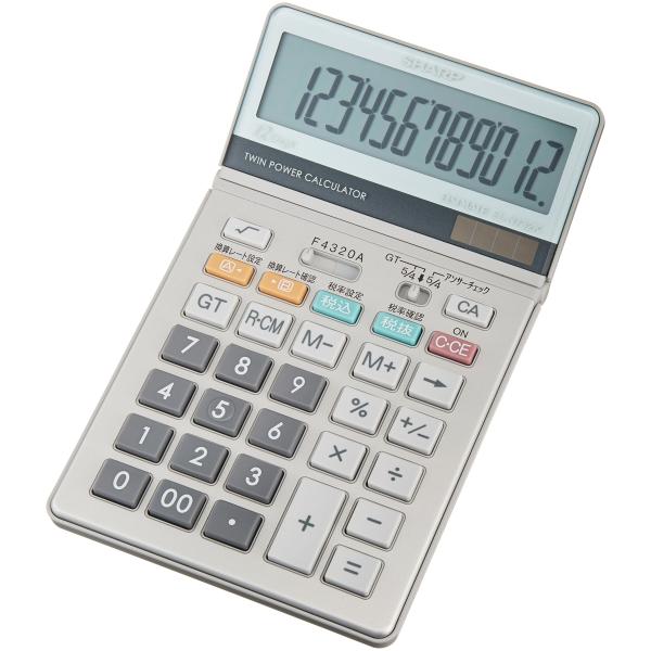 シャープ(SHARP) 実務電卓 グリーン購入法適合モデル ナイスサイズタイプ 12桁 EL-N73...
