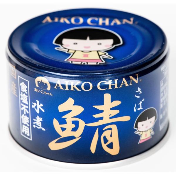 伊藤食品 あいこちゃん青の鯖水煮 食塩不使用 150g×6個