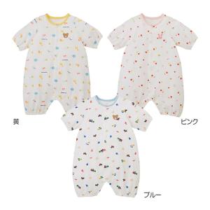 プレオール(50-60cm) ミキハウス【40-1278-680】日本製 出産準備 出産祝い 新生児 ベビー服 プレゼント 天竺素材 通気性 かわいい｜赤ちゃんデパート