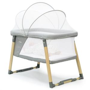 リビングベッド 2in1 BABY crib ヤトミ 折り畳み ミニベッド