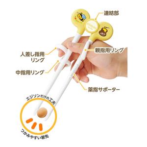 エジソンのお箸 1 イエロー 右手用 2歳〜就...の詳細画像2