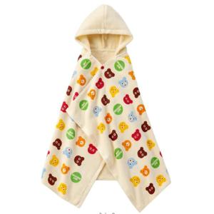 ホットビスケッツ ミキハウス バスポンチョ【箱...の詳細画像1