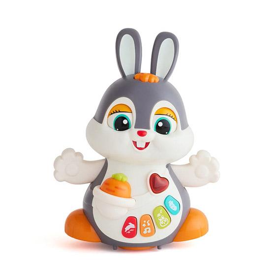 オラトイズ Hola Toys 動く！ダンシングうさちゃん 知育玩具 ハイハイサポート おもちゃ 1...