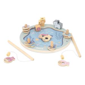 さかなつりゲーム ポーラービー 【TYPR44080】 PolarB ダッドウェイ 木のおもちゃ 1才 2才 男の子 女の子 おうちでの商品画像