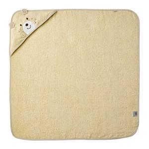 ミキハウス ベビーバスタオル おくるみ(アフガ...の詳細画像1