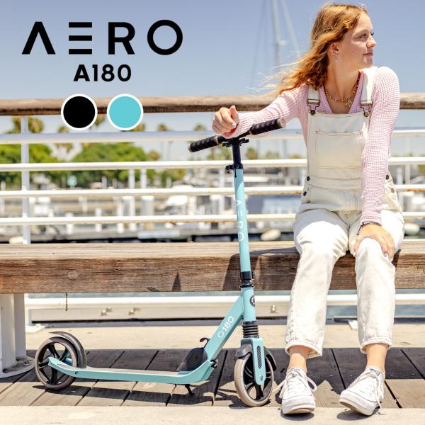 AERO エアロ 180 スクーター キックスクーター 折りたたみ キックボード ビッグホイール