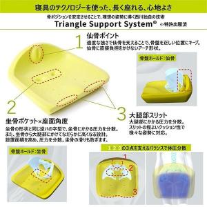 西川 キープス keeps ブラック お尻クッ...の詳細画像4