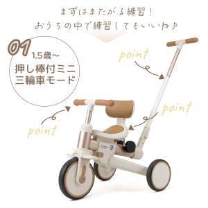 のりかえ三輪車 lusso シャンパンゴールド...の詳細画像5