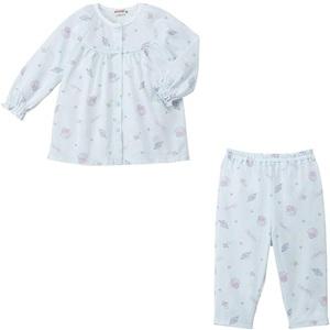 販売価格8000円+税をSALE　ミキハウス　mikihouse　海の貝がら柄　前開き長袖パジャマ　...