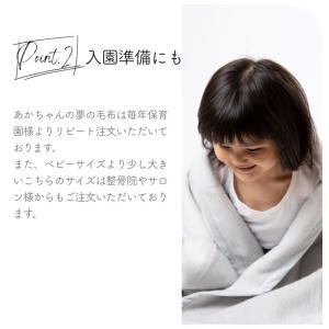 ジュニア毛布 日本製 100×140cm シン...の詳細画像3