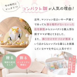 新作 雛人形 コンパクト 2026年 お雛様 ...の詳細画像4