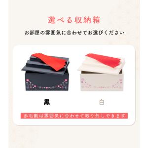 雛人形 ひな人形 収納飾り コンパクト ちりめ...の詳細画像4