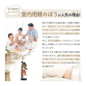 鯉のぼり 室内用 おしゃれ コンパクト こいの...の詳細画像5