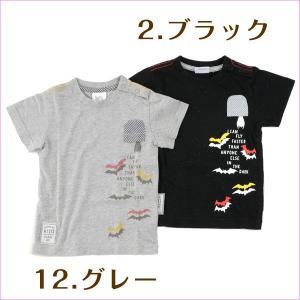 キッズ 子供服 Tシャツ 半袖 コウモリ ＢＡＤ Ｔシャツ 子ども服 ssn｜akacyann