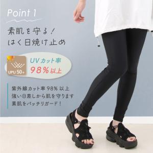 トレンカ 水着 レギンス レディース ラッシュ...の詳細画像4