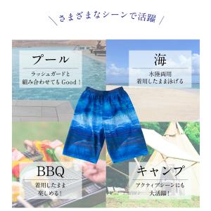 新作 サーフパンツ メンズ 水着 サーフ 海パ...の詳細画像5