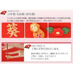名前旗刺繍女の子雛人形小ひな人形出産祝い初節句出産祝いギフト女の子ちりめん小赤送料無料 N Gsr 出産準備赤ちゃんまーけっと