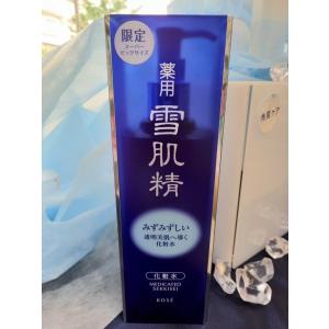 世界有名な 化粧水 雪肌精 薬用 コーセーKOSE 500ml 新品 スーパービッグ2本 化粧水/ローション