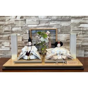 ひな人形　コンパクト平飾り　雛人形