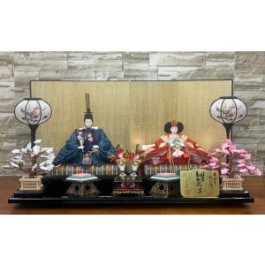 ひな人形　間口75cm・平飾り　雛人形