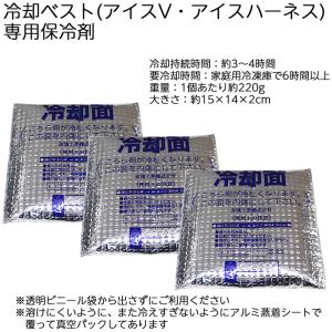 暑さ対策 熱中症対策グッズ 交換・予備用 アイ...の詳細画像1
