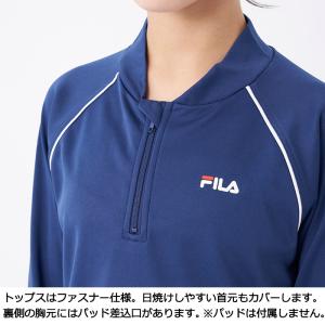 スクール水着 女子 男子 セパレート 長袖 ラ...の詳細画像2