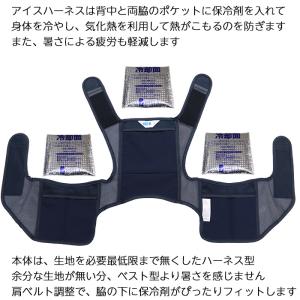 冷却ベスト アイスハーネス スタンダード 保冷...の詳細画像3