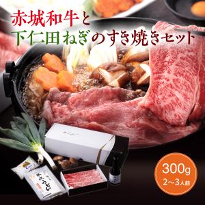 お歳暮 ギフト 2022 肉 和牛 国産牛 赤城和牛と下仁田ねぎのすき焼き