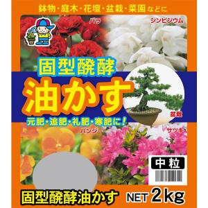 固型醗酵油かす　2K｜植える花夢 手作り園芸工房