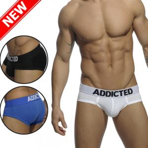 ADDICTED/アディクティッド メンズ インナー パンツ アンダーウェア スポーツメッシュボトムブリーフBASIC BRIEF ad420｜akahimensfashion