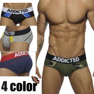 ADDICTED/アディクティッド メンズ インナー パンツ アンダーウェア スポーツメッシュボトムブリーフCOMBI MESH BRIEF ad430｜akahimensfashion