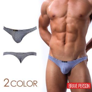 BRAVE PERSON/ブレイブパーソン メンズ インナー Tバック スポーツ ビキニ THONG B1123｜akahimensfashion