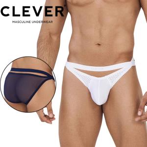 CLEVER /AGLEAM BRIEF ファッション メンズ 男性インナー ユニーク 高品質 ローライズ 立体フロント セクシー ドットメッシュ 吸水速乾 スポーツ ビキニ