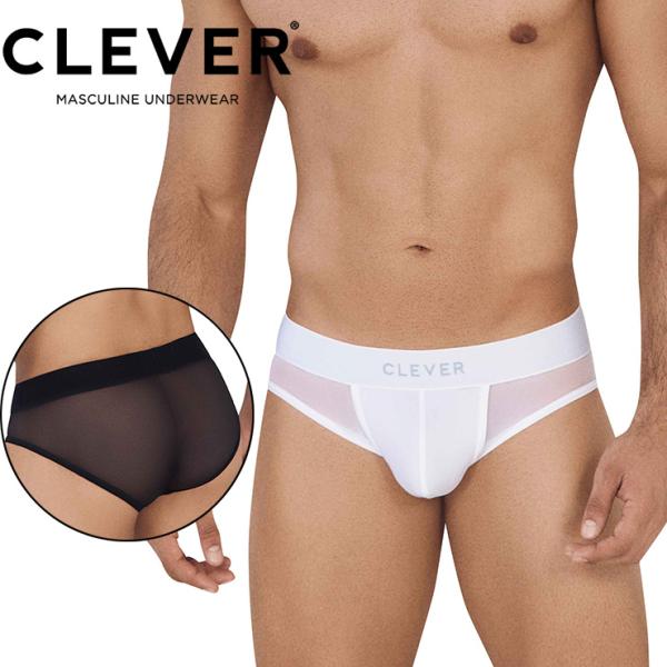 CLEVER /LUXURY PIPING BRIEF ファッション メンズ 男性インナー シンプル...