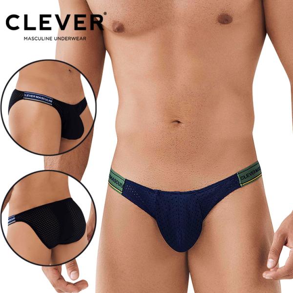 NEW 2022 CLEVER TRANSFORM BIKINI BRIEF ファッション メッシュ...