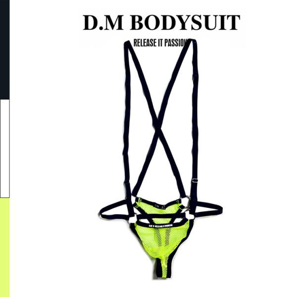 DM/ 2021 新商品ファッション ディーエム ボディースーツ シングレット 弾性 情熱 ショー ...