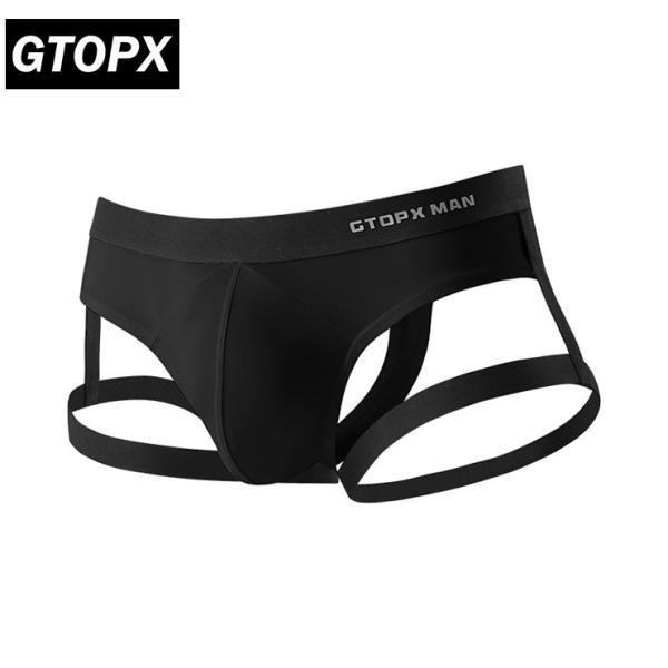 GTOPX/Charm Thong  メンズ レギンス 柔らか生地 セクシー下着 ローライズ ストレ...