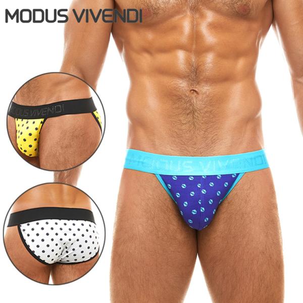 MODUS VIVENDI/SCREW DOT TANGA ファッション 男性インナー ローライズ ...