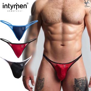 SEXYBOY Shadow Thong メンズTバック ローライズ Gストリング シースルー メッシュ 立体ポーチ ストレッチ メンズ下着