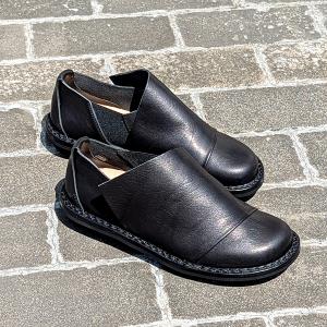trippen トリッペン HAFERL-BOX ハファール BRW-BK ブラウン