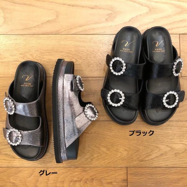V SEVEN TWELVE THIRTY ヴィーセヴントゥエルヴサーティ ミュールサンダル 厚底 ...