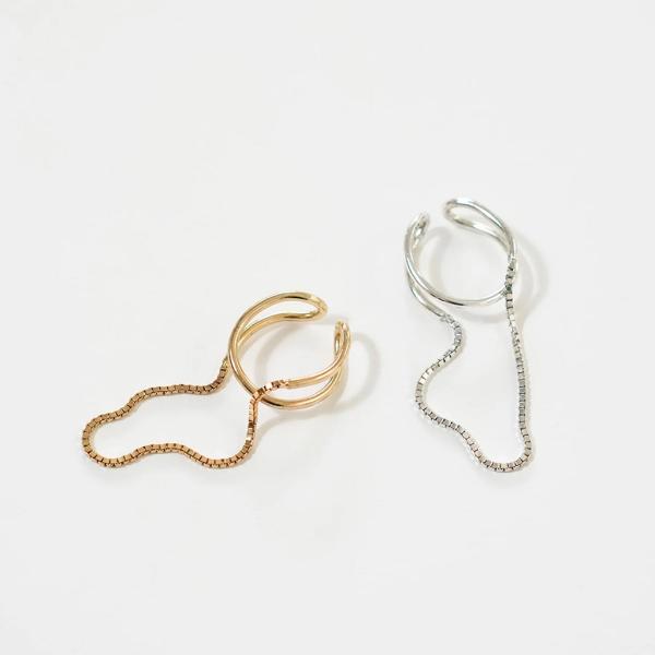 2024春夏新入荷 MANA マナ ボックス イヤカフ box earcuff アクセサリー 540...