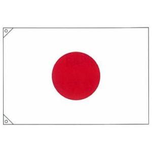 日本国旗 日の丸（70x100cm・綿 家庭用）AS-F-12M : 旗とカップ