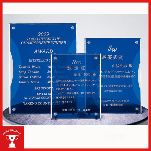 表彰楯　CK208A：勤続表彰・企業表彰・代理店表彰・周年記念・竣工記念・表彰用品にオススメのレーザ...