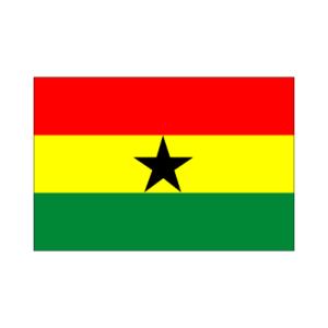 ガーナ国旗140×210cm｜akai-tropfy