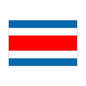 コスタリカ国旗(紋なし)90×135cm